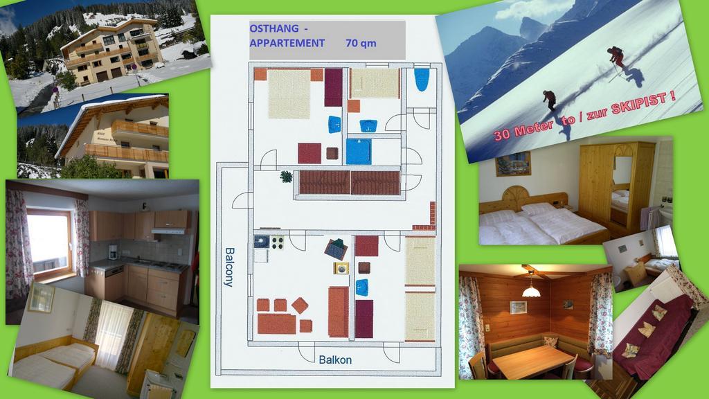 Haus Steissbach Leilighet St. Anton am Arlberg Eksteriør bilde